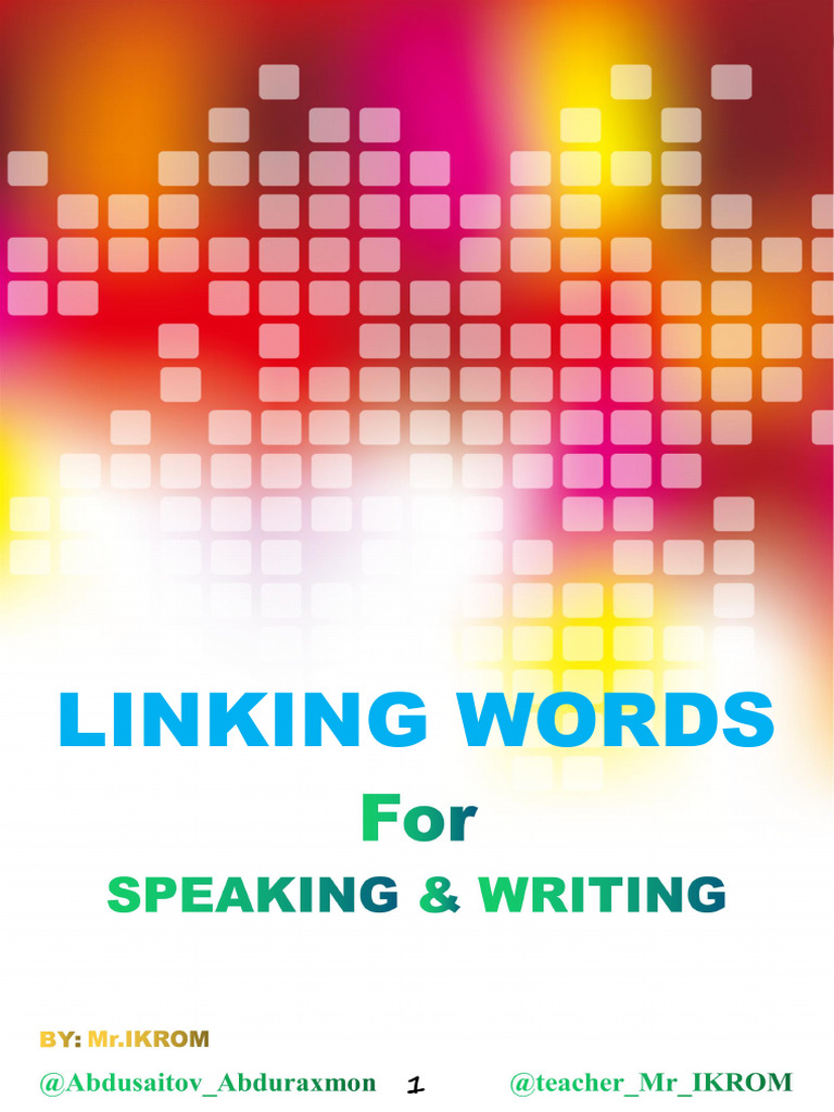 Essential Linking Words For Writing Pdf