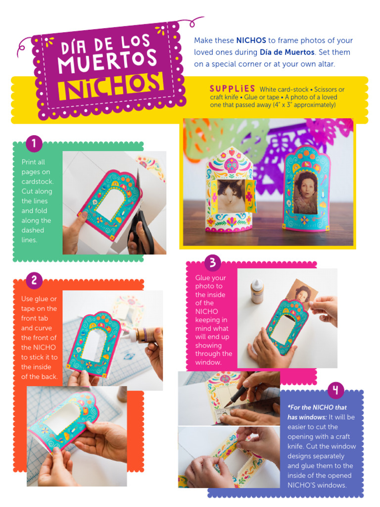 DIY Nichos for Día de Muertos Photos | PDF