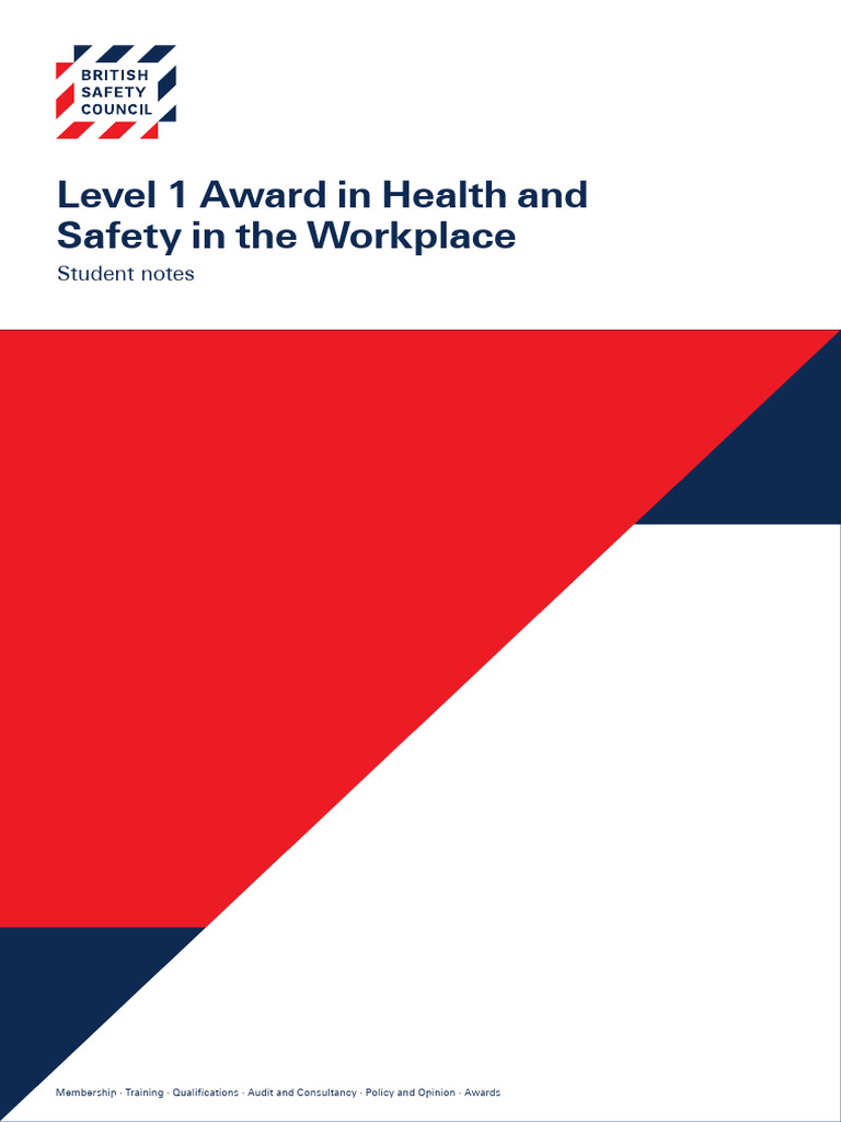 Health and Safety in the Workplace Guide | PDF | Occupational Safety ...