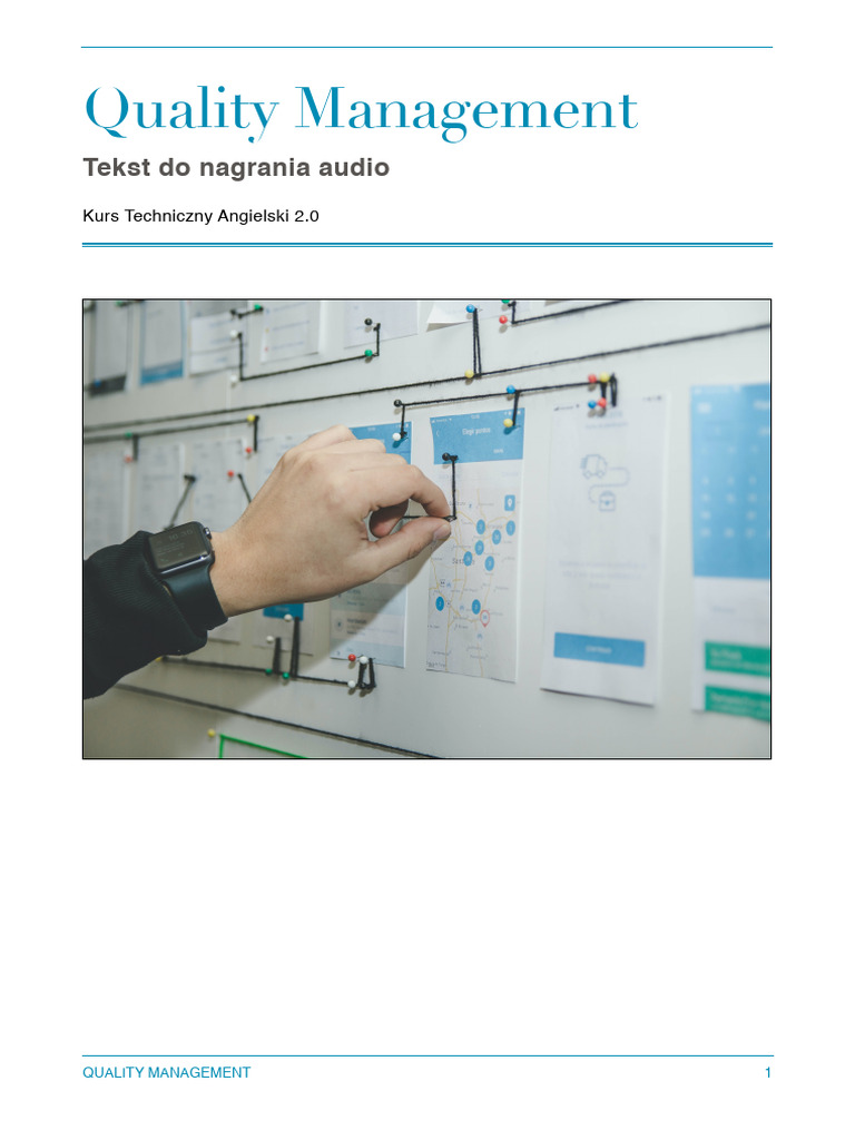 Essential Principles of Quality Management | PDF | Quality Management ...