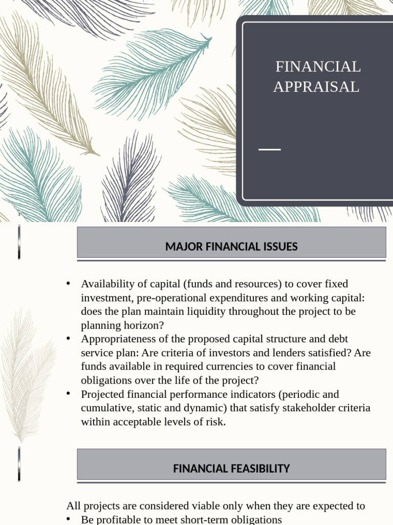5 - Financial Appraisal | PDF | Net Present Value | Internal Rate Of Return