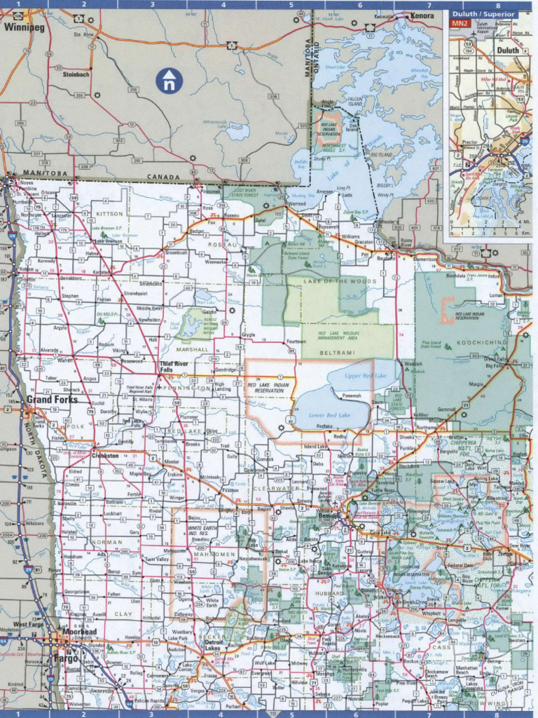 Minnesota Road Map | PDF