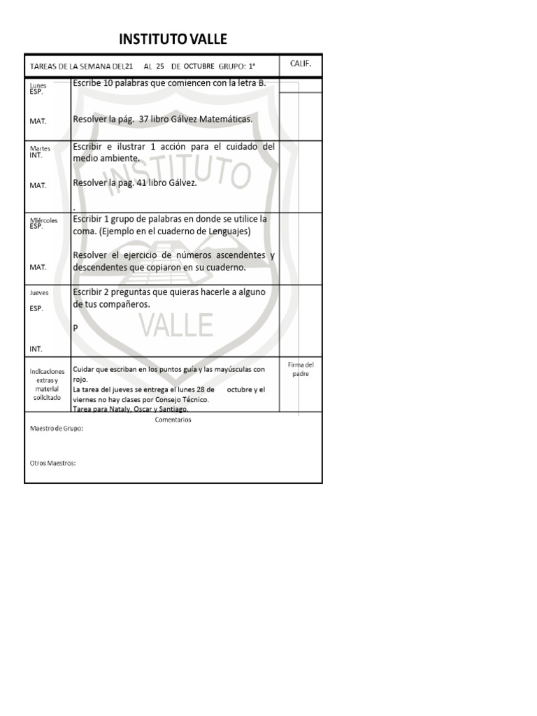 Semana 21 Al 25 Bloque B | PDF