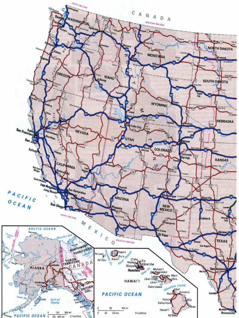 US Highway Map | PDF