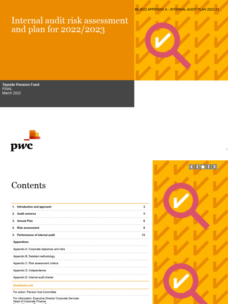 Internal audit plan | PDF | Internal Audit | Audit