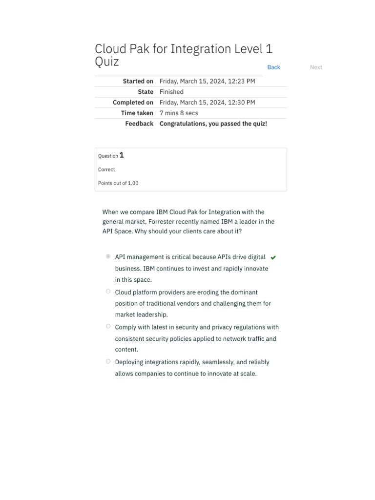 IBM Cloud Pak for Integration Overview | PDF | Cloud Computing | Computing