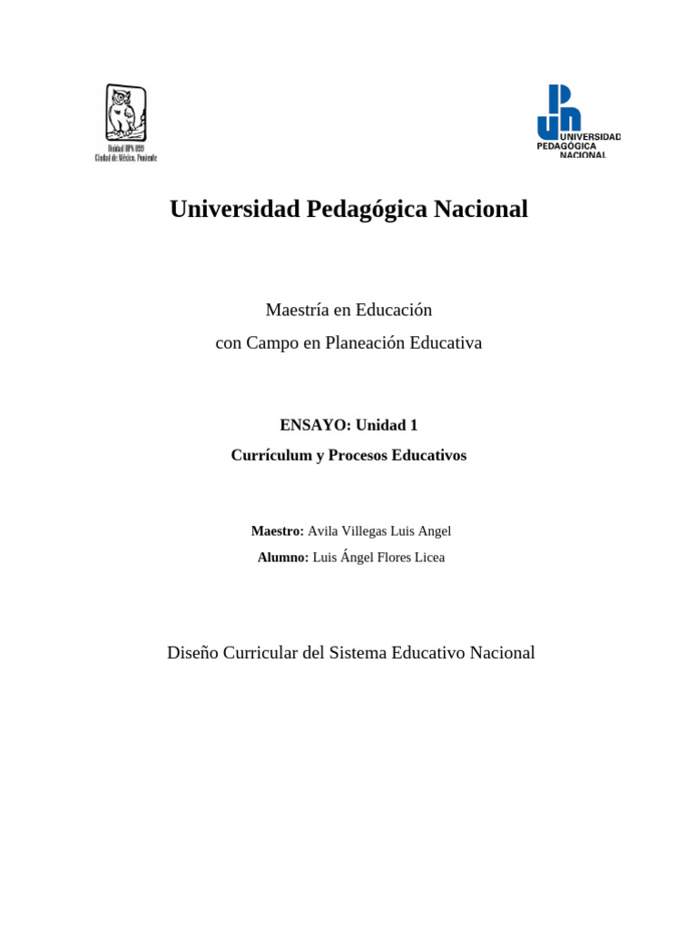 Importancia del Currículum en Educación | PDF | Plan de estudios ...