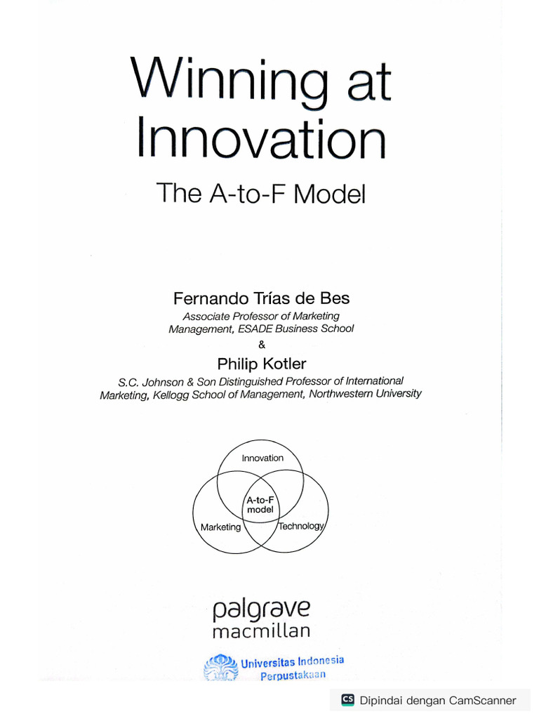 Winning at Innovation The a-To-F Model - Fernando, Philip K. | PDF