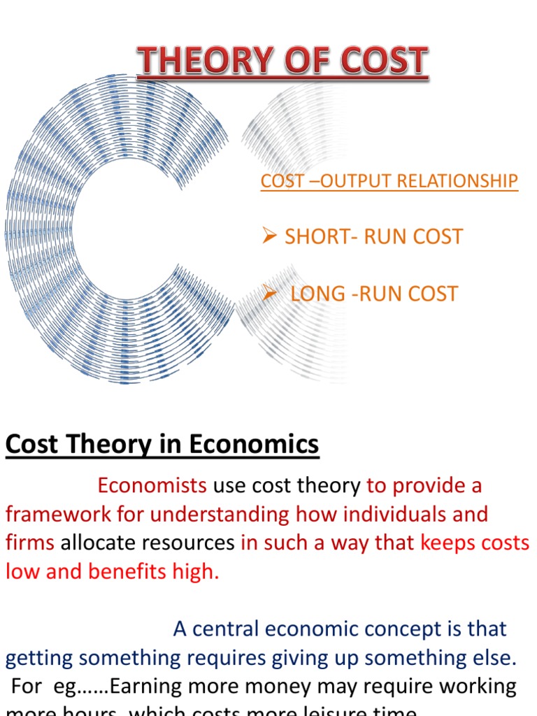 ShortRun Cost Long Run Cost PDF Long Run And Short Run Average Cost