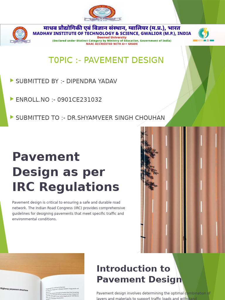 Pavement Design According to IRC Guidelines | PDF | Road Surface | Concrete