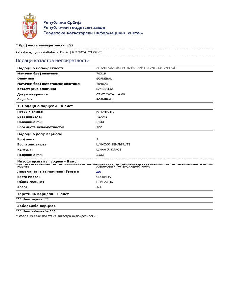 Parcela 7173 - 2 | PDF