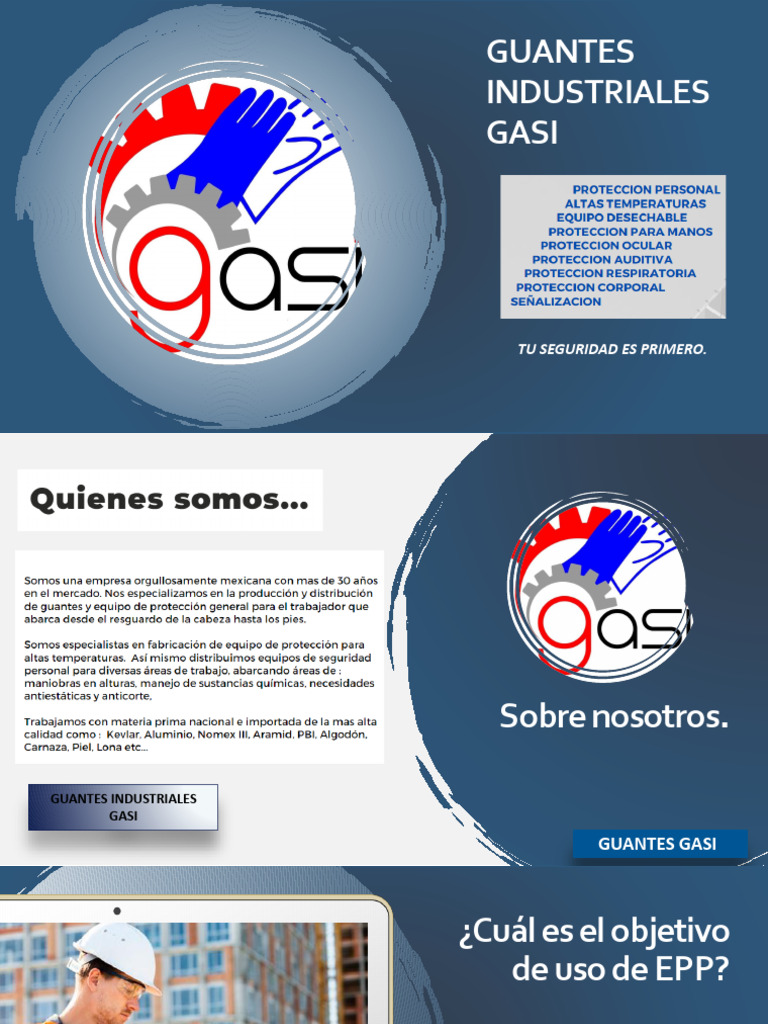 Gasi Productos 2023 | PDF | Guante | Materiales