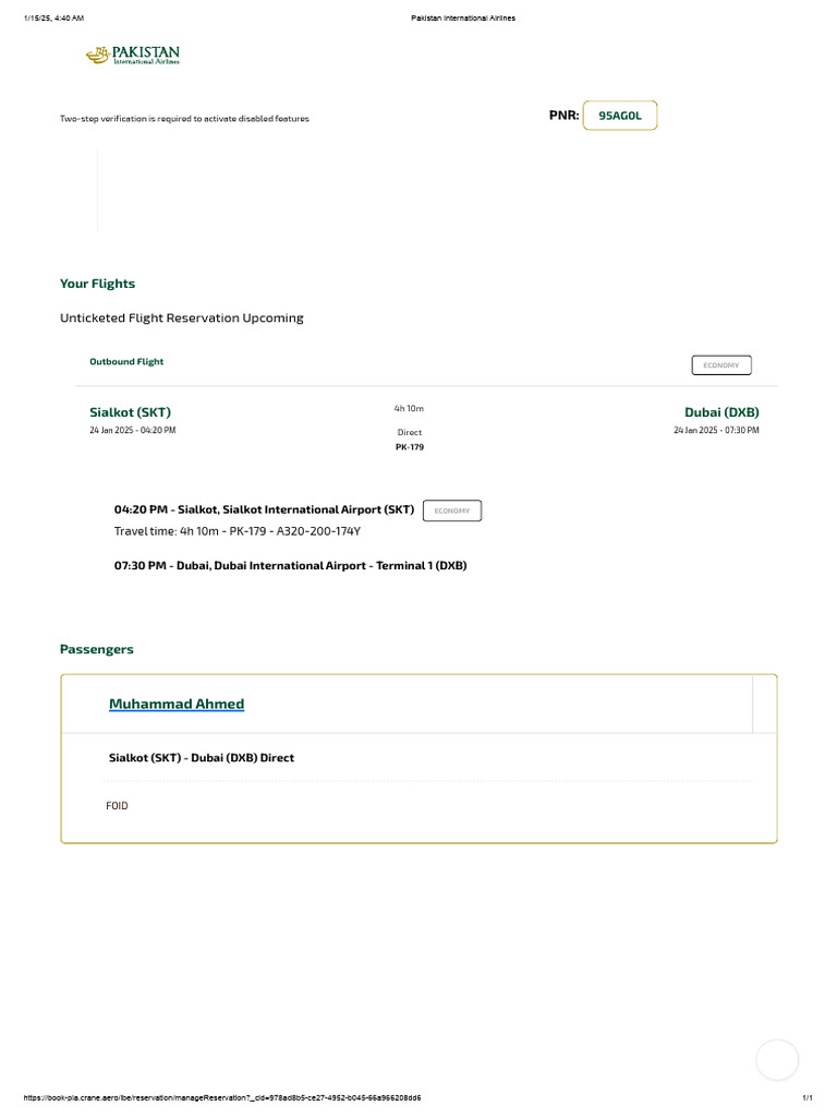 PAKISTAN INTERNATIONAL AIRLINES TICKET PRICE visual data 7
