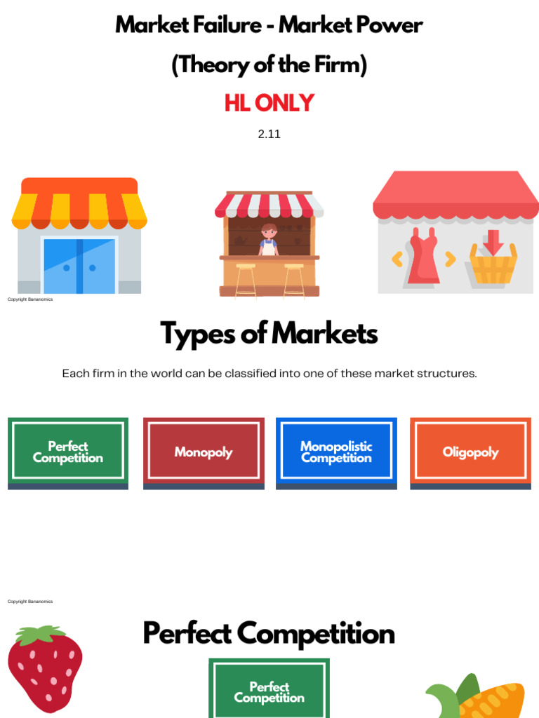 2.11 Market Failure - Market Power | PDF | Monopoly | Perfect Competition