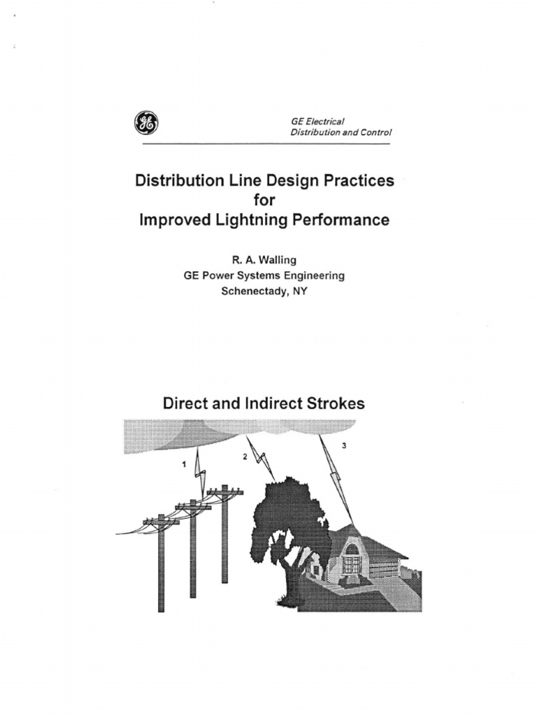 Lightning Protection for Distribution Lines | PDF | Insulator ...