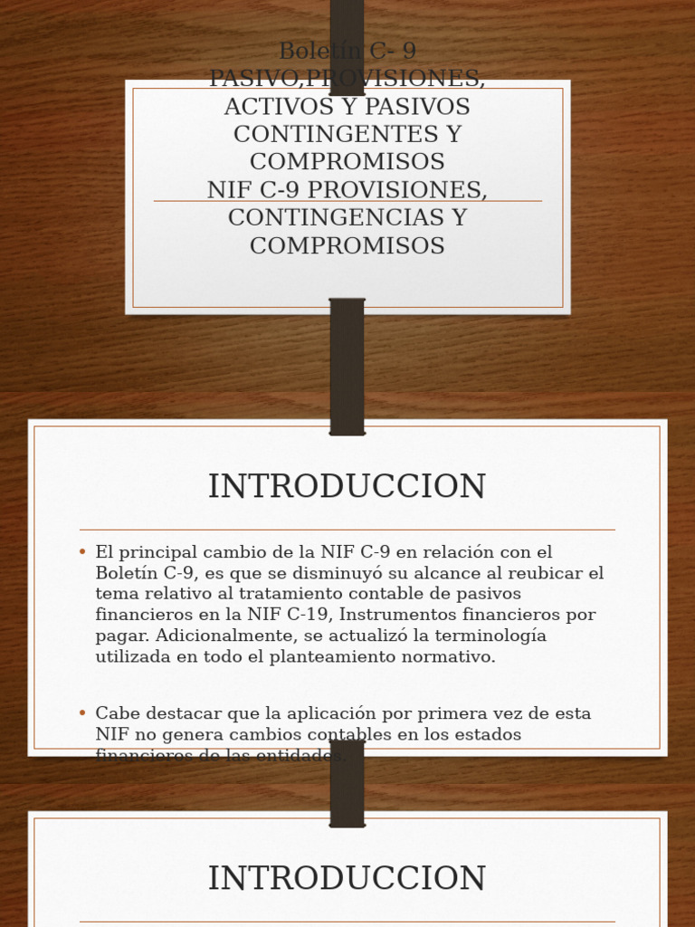 NIF C-9: Provisiones y Contingencias | PDF | Contabilidad | Sociedad de ...