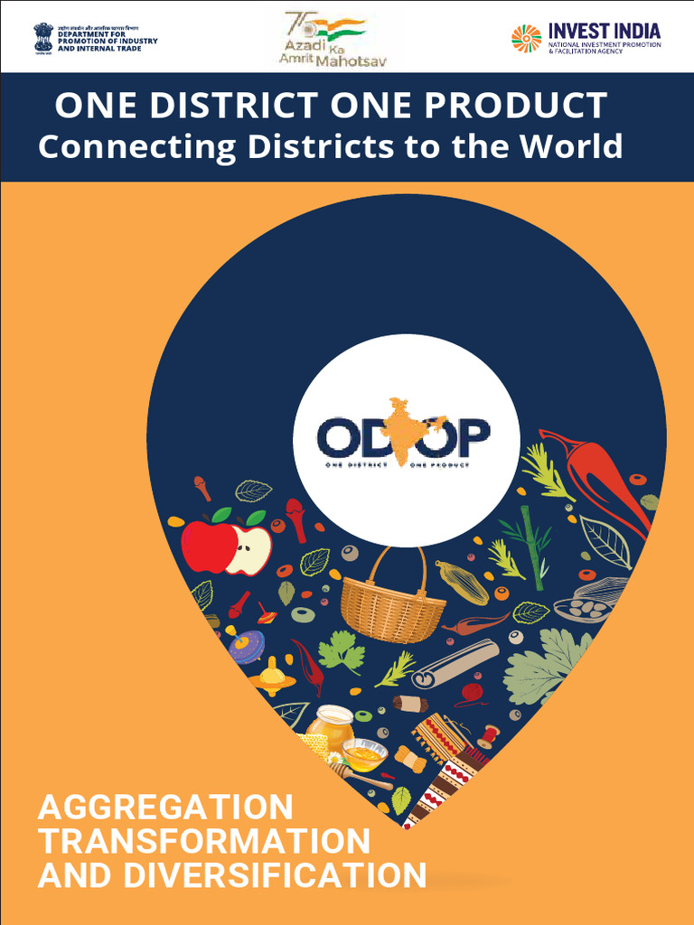 One District One Product Initiative Overview | PDF | Tea | Silk