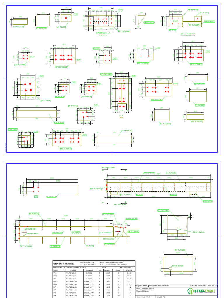 Fabrication Drawings Overview | PDF