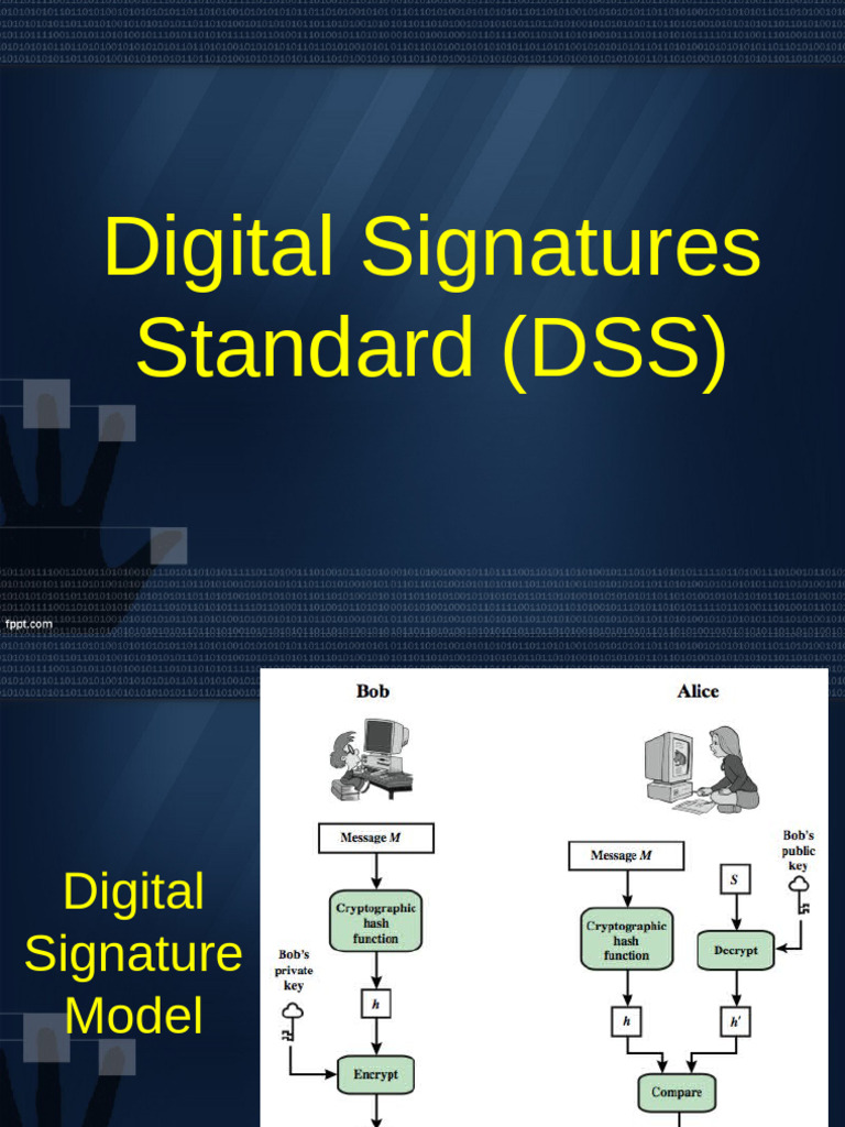 Digital Signature Standard Overview | PDF