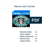 Tata Starbucks Joint Venture - Final