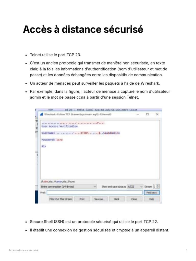 Configuration sécurisée de SSH | PDF | Enveloppe de protection ...