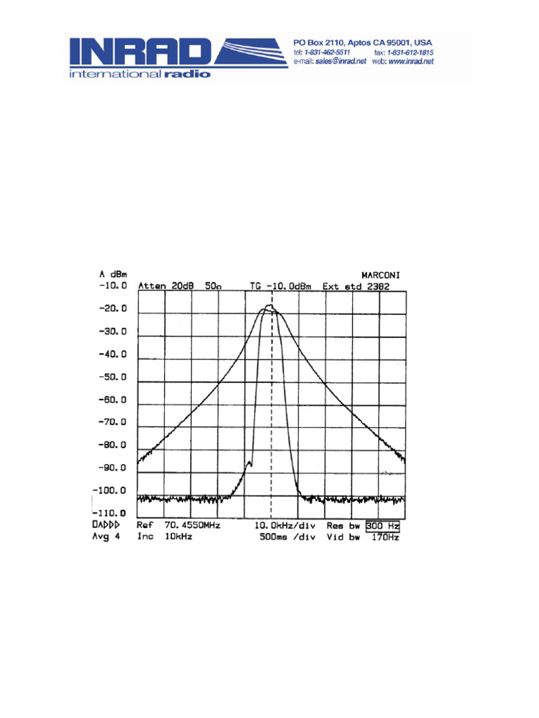 FT-1000MP - Installing the Inrad Roofing Filter Mod | PDF | Electrical ...