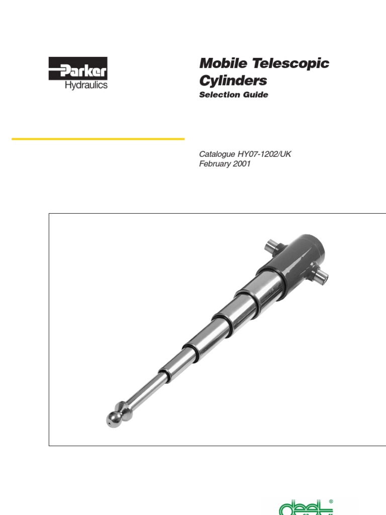 Telescopic Hydraulic Cylinder Guide | PDF | Cylinder (Engine) | Piston