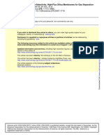 Selectivity, High-Flux Silica Membranes for Gas Separation