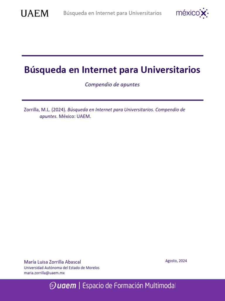 UAEM BIUx 2024 - Compendio Ok v3 | PDF | Inteligencia artificial ...