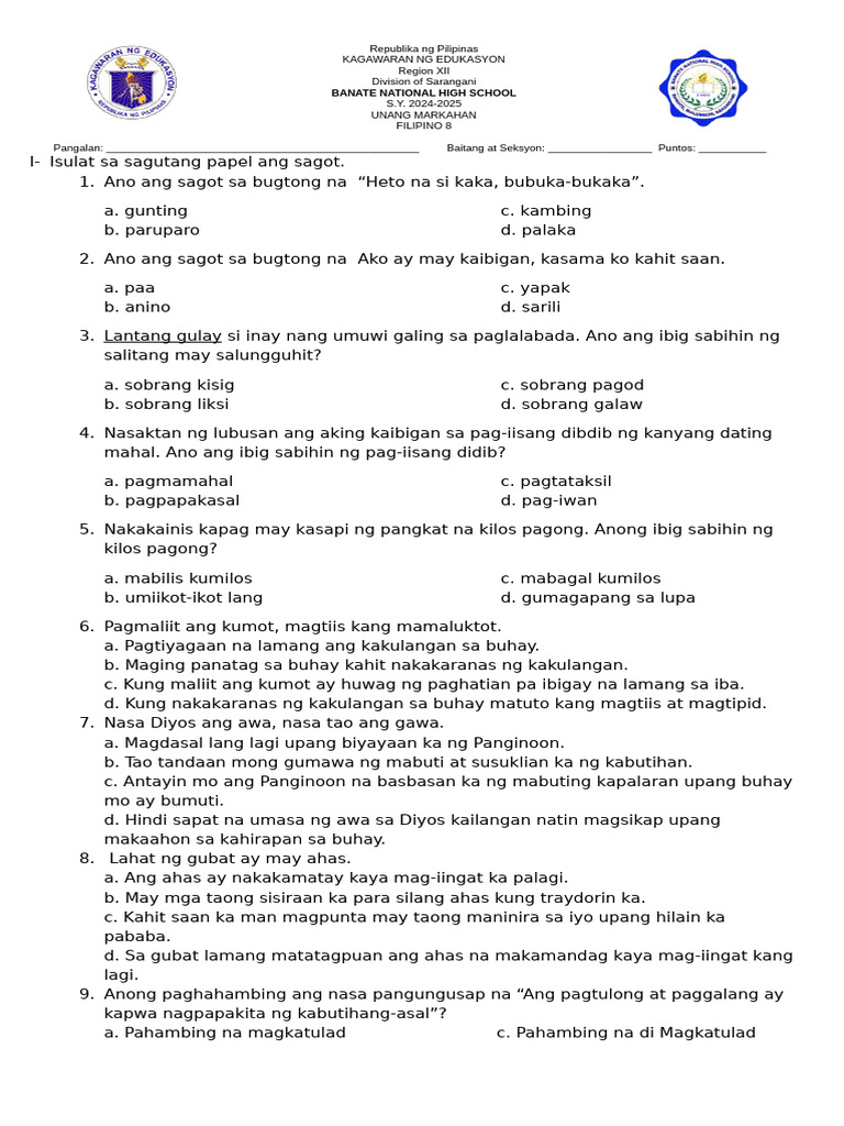 Fil 8 (1st) | PDF