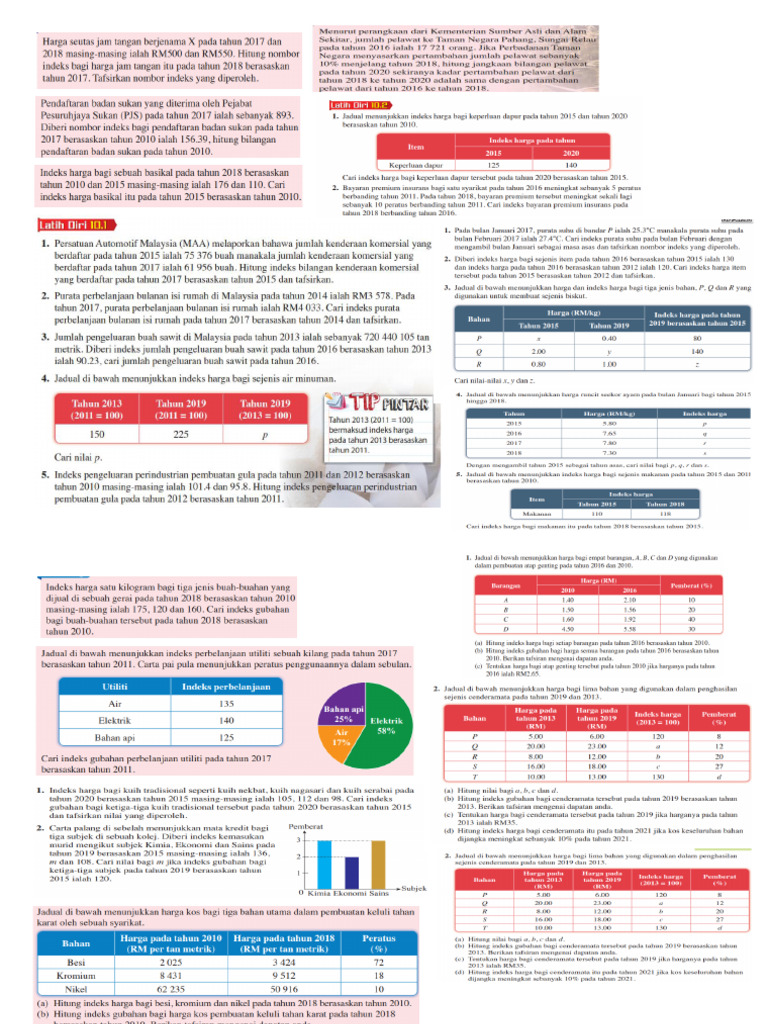 Add Maths f4 Indeks Nombor | PDF