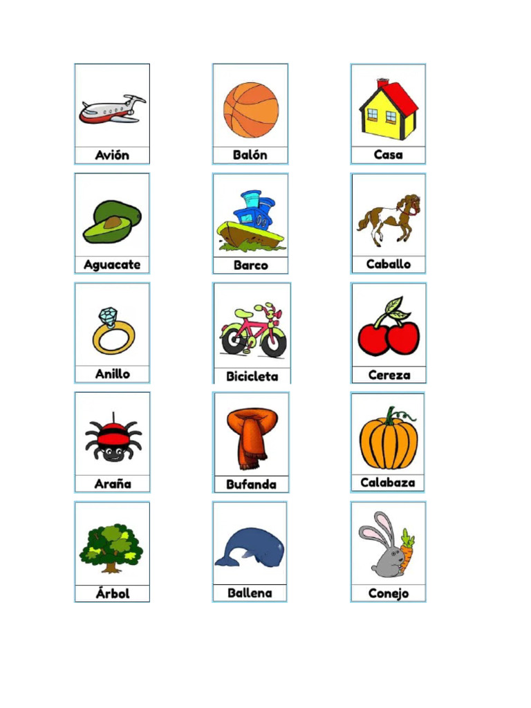 5 Figuras Por Cada Letra Del Abecedario | PDF