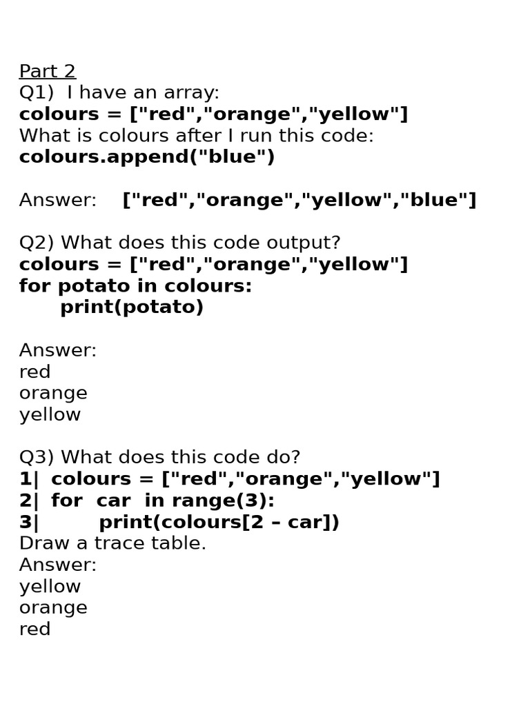 G8 Programming Revision 2b 2025-02 | PDF