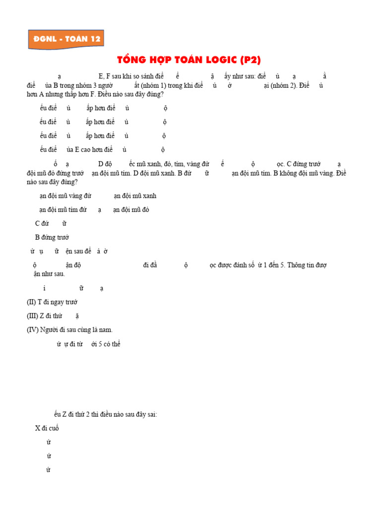 Logic 2 | PDF