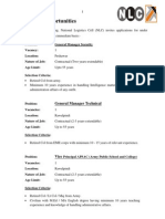 NLC Jobs - Paktutorial