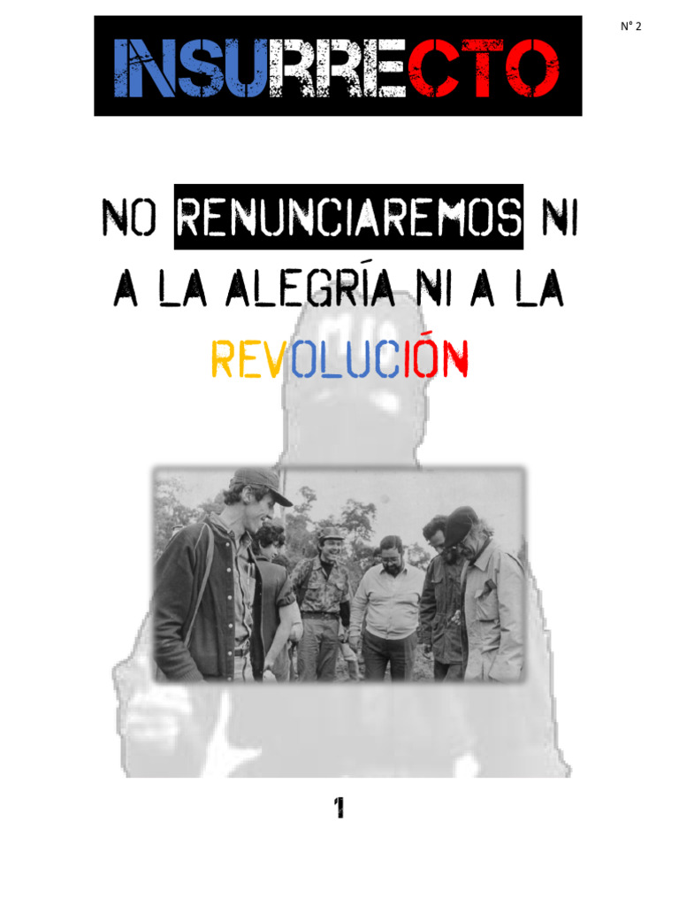 Revista Insurrecto 2 | PDF | Guerra de guerrillas | Frente Sandinista ...