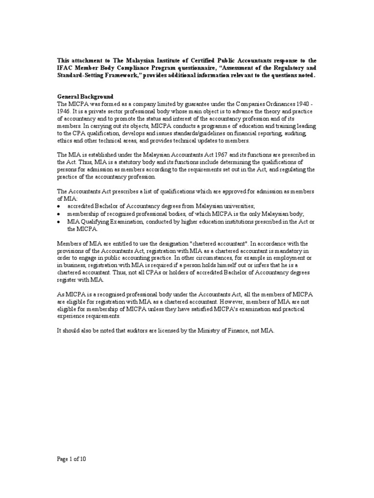 Micpa Attachment Accountant Accounting