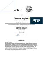 Creative Capital Workshop Information and Application