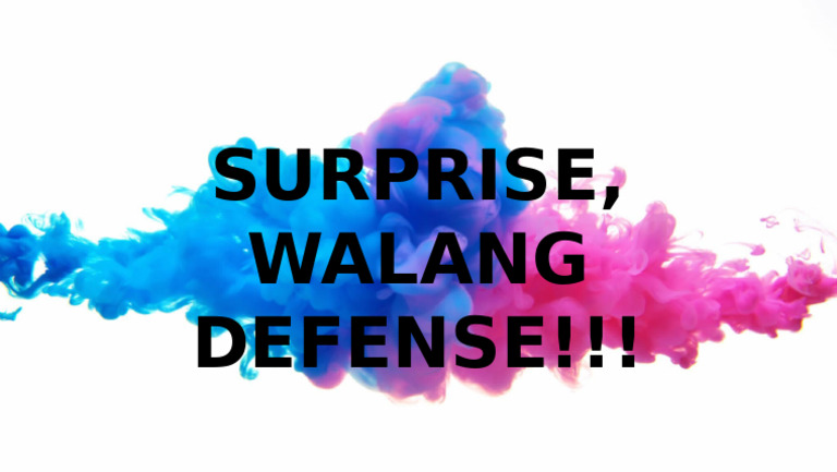 Format For Research Defense Presentation | PDF
