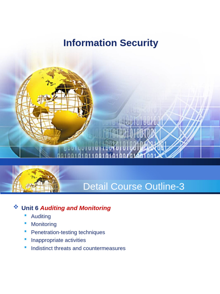 Information Security Audit Techniques | PDF | Audit | Security