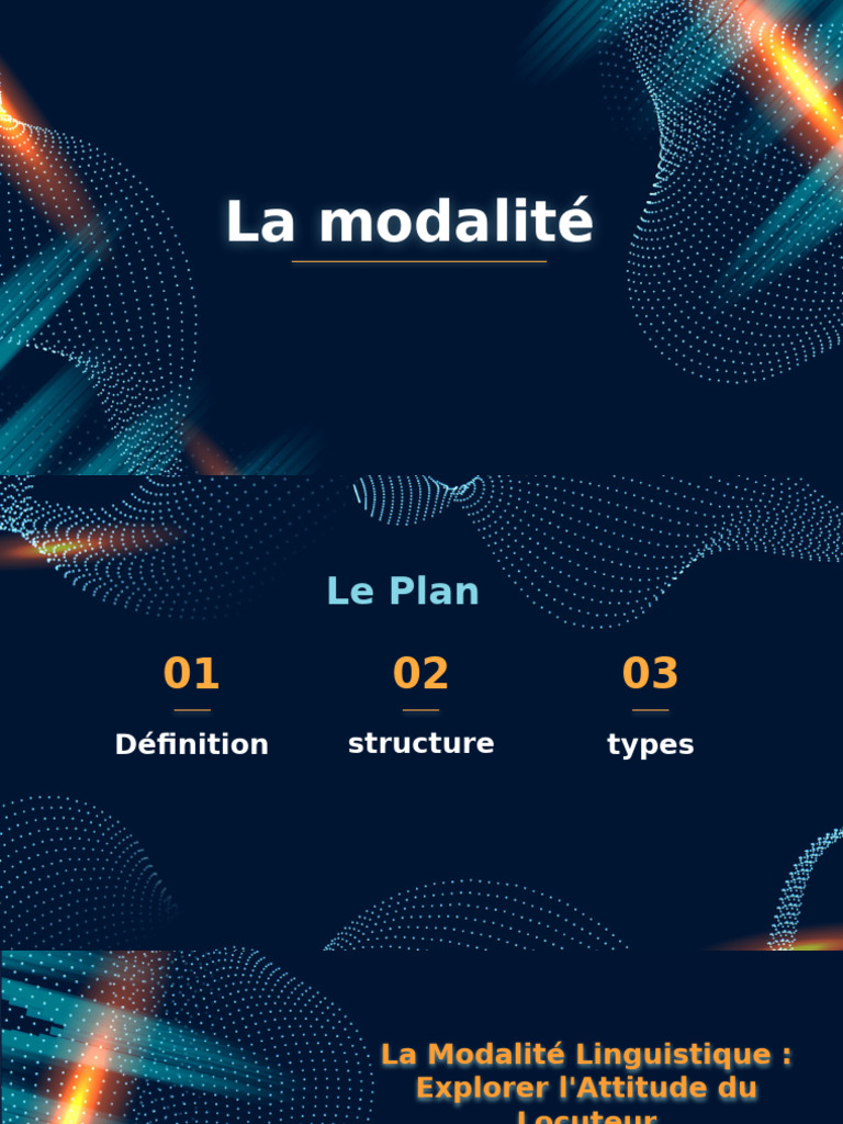 Définition et Types de Modalité | PDF | Linguistique