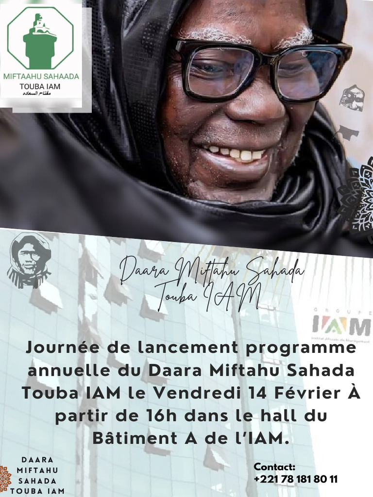 Lancement du programme Daara IAM | PDF