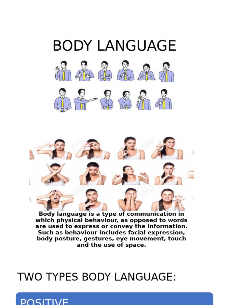 Understanding Body Language Signals | PDF | Body Language | Communication