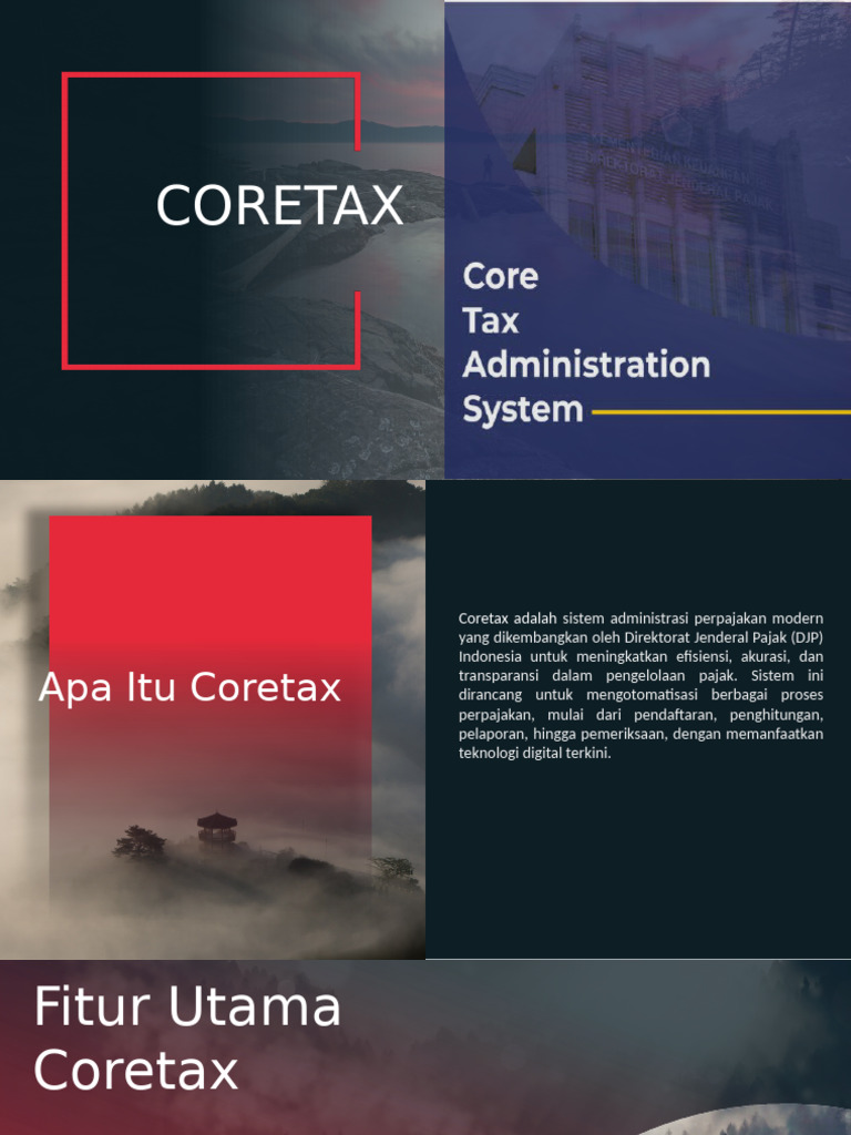 Sistem Coretax: Solusi Pajak Modern | PDF
