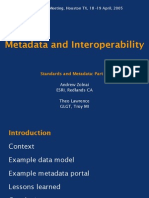 APDM MetadataAndInteroperabilty