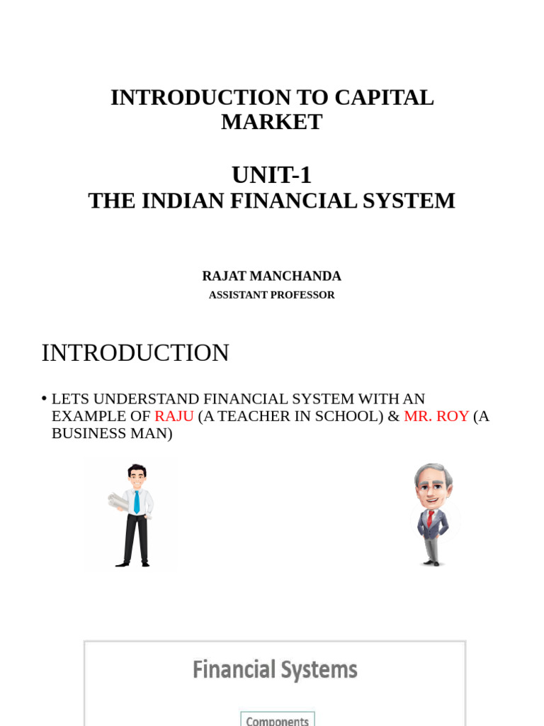 INTRODUCTION TO CAPITAL MARKET | PDF | Securities (Finance) | Banks