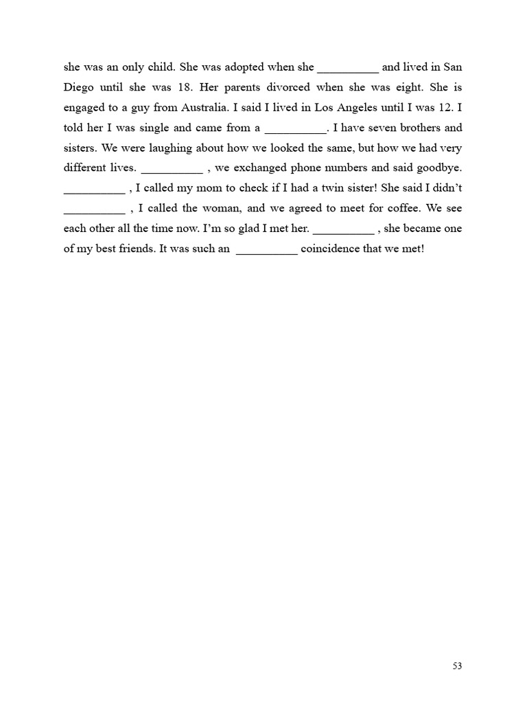 Unexpected Friendship from Adoption PDF