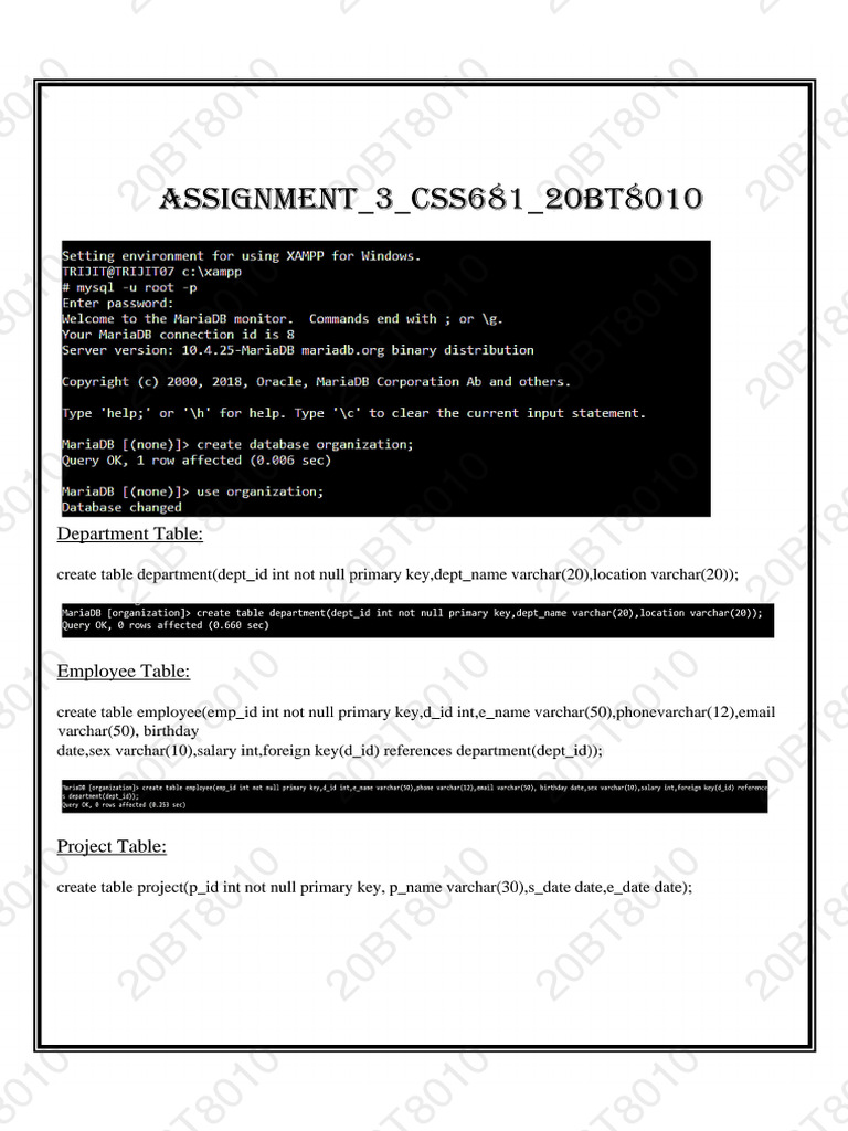 Assignment 3 CSS681 20BT8010 | PDF