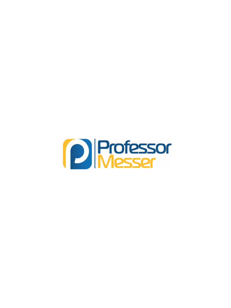 CompTIA A+ 220-1001 Core 1 Course Notes by Professor Messers - 124-124 ...