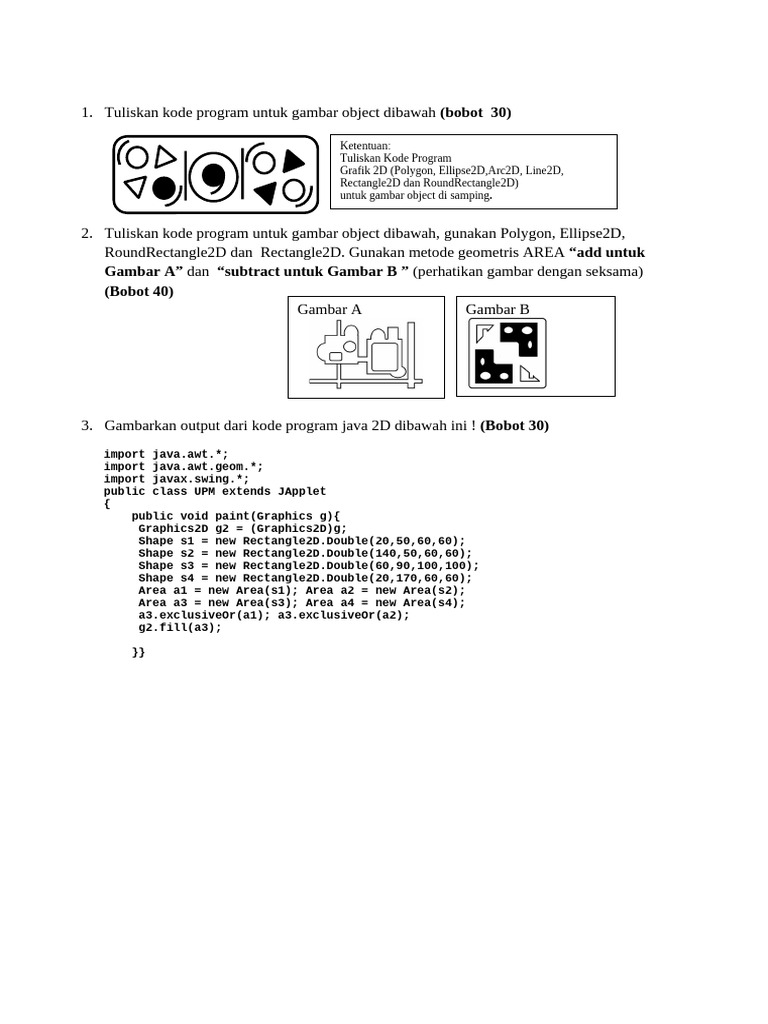 Java 2D Graphics Programming Guide | PDF